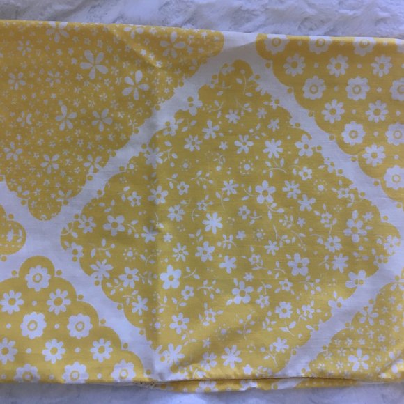 Wamsutta vintage 70s 2 pillowcases + fitted sheet set Q floral lace ultracale - Picture 2 of 3